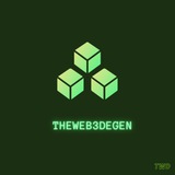 Telegram profile photo for TheWeb3Degen TWD🚀