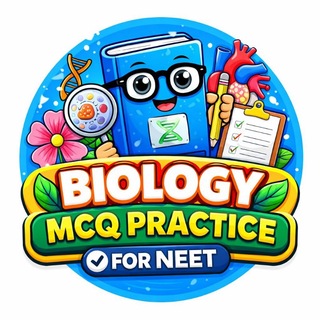 Telegram profile photo for BIOLOGY MCQ PRACTICE FOR NEET