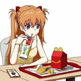 Telegram profile photo for orange flavored cigarettes