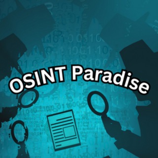 Telegram profile photo for OSINT Paradise