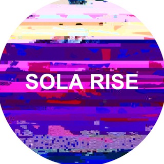 Telegram profile photo for SOLA RISE on bluberry sky