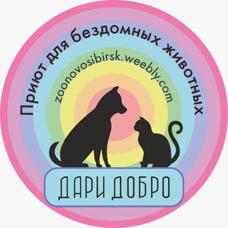 Telegram profile photo for Дари Добро Нск приют для животных Новосибирск