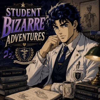 Telegram profile photo for student's bizarre adventure