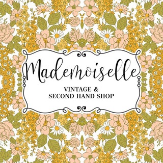 Telegram profile photo for Mademoiselle Vintage Shop