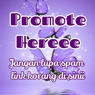 Telegram group profile photo for •• ✼ p r o m o t e h e r e e e ࿐ ˊˎ-