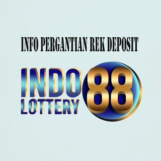 Telegram profile photo for INFO PERGANTIAN REK DEPOSIT INDOLOTTERY88