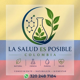 Telegram profile photo for LaSaludEsPosibleColombia CDS, ORMUS, DMSO, MSM