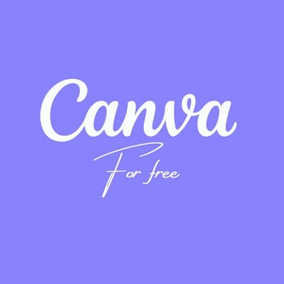 Telegram profile photo for Canva pro for free