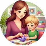 Telegram profile photo for Creative Moms ❤️