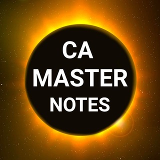 Telegram profile photo for CA INTER, FINAL, FOUNDATION NOTES