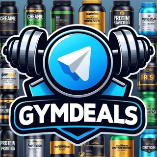 Telegram profile photo for GymDeals - Gym Loot Deals (Supplements)