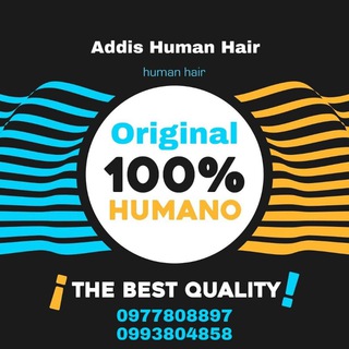 Telegram profile photo for Addis Human Hair
