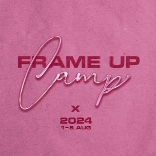Telegram profile photo for FRAME UP CAMP 2024
