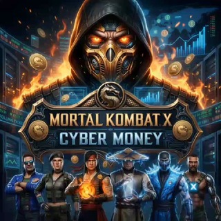 Telegram profile photo for 🥇CYBER MONEY MKX.СТАВКИ НА МОРТАЛ КОМБАТ .ПРОГНОЗЫ MORTAL KOMBAT X🔞🥇