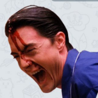 Telegram profile photo for Fire walk with meme