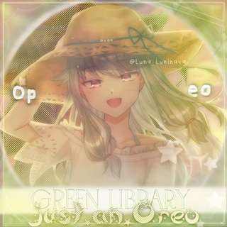 Telegram profile photo for ₊︎ ๋「 𝙂𝙧𝙚𝙚𝙣 𝙇𝙞𝙗𝙧𝙖𝙧𝙮 」 ᶻ z