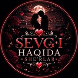 Telegram profile photo for 𓆩❤️𓆪 SEVGI HAQIDA SHE'RLAR 𓆩❤️𓆪