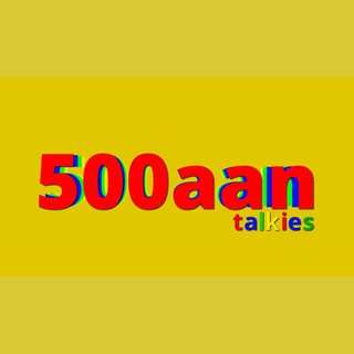 Telegram profile photo for 500aan talkies
