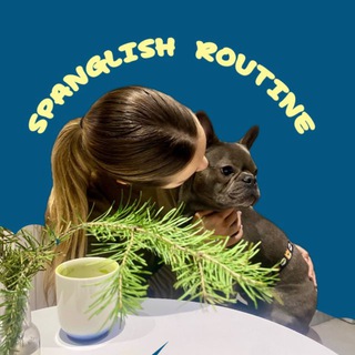 Telegram profile photo for Spanglish routine ✨
