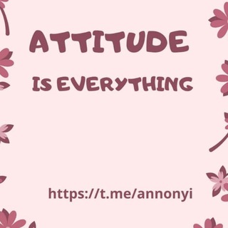 Telegram profile photo for Attitude