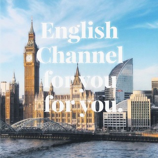 Telegram profile photo for English Chanel for you