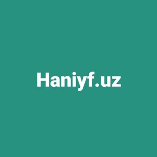 Telegram profile photo for Haniyf.uz
