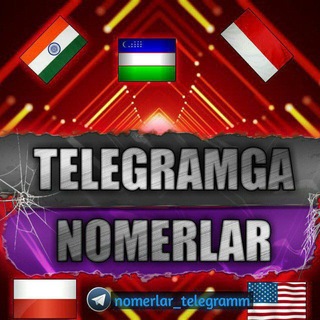 Telegram profile photo for TELEGRAMGA NOMERLAR