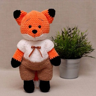 Telegram profile photo for Игрушки из плюшки Amigurumi Вязаные игрушки Схемы, идеи, мк
