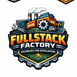 Telegram profile photo for Fullstack Factory | Вакансии для Full stack разработчиков