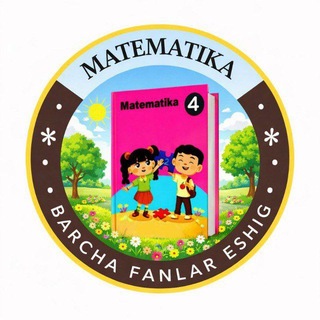 Telegram profile photo for 4-sinf Matematika