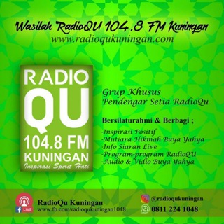 Telegram profile photo for RadioQu Kuningan 104.8 FM