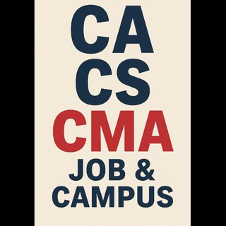 Telegram profile photo for CA CS CMA JOB & Campus Discussion (Chartered Achievers)