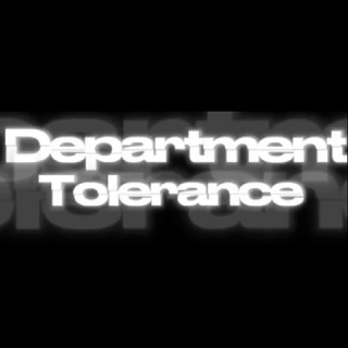 Telegram profile photo for Department Tolerance - Music