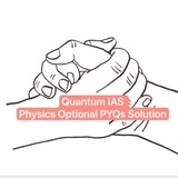 Telegram profile photo for Physics Optional PYQs Solution