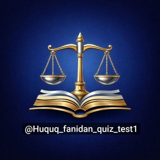 Telegram profile photo for ⚖️ HUQUQIY TA'LIM