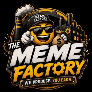 Telegram profile photo for THE MEME FACTORY πππ₯