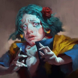 Telegram profile photo for ПЕРЕЕЗД ОГО /// Могильный склад отрубленных керамических пальцев безумной клоунессы / a storehouse of lesbian sighing