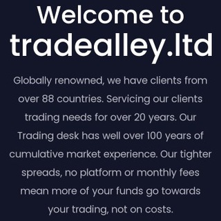Telegram group profile photo for Tradealley official group