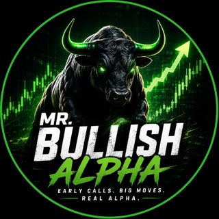 Telegram profile photo for Mr Bullish Alphas 🐂