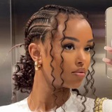 Telegram profile photo for Hair styles and makeup