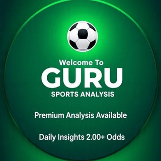 Telegram profile photo for GURU SPORTS ANALYSIS