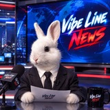 Telegram profile photo for vibe line news 💝