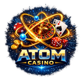 Telegram profile photo for Atom Casino Online | Регистрация