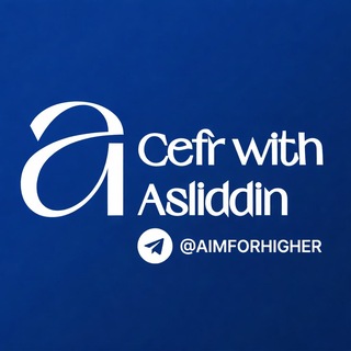Telegram profile photo for CEFR with Asliddin