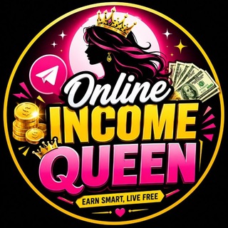Telegram profile photo for Online Income QUEEN 🙆♀️💸