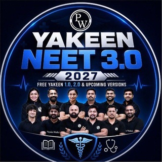 Telegram profile photo for Yakeen NEET 3.0 2027