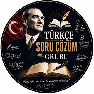 Telegram profile photo for TÜRKÇE SORU ÇÖZÜM GRUBU
