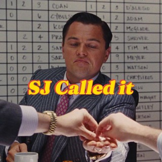 Telegram profile photo for SJ Called it!