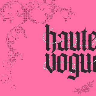 Telegram profile photo for haute vogue