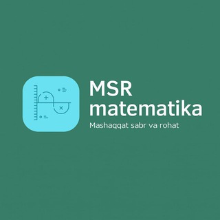 Telegram profile photo for MSR Aka - uka matematiklar